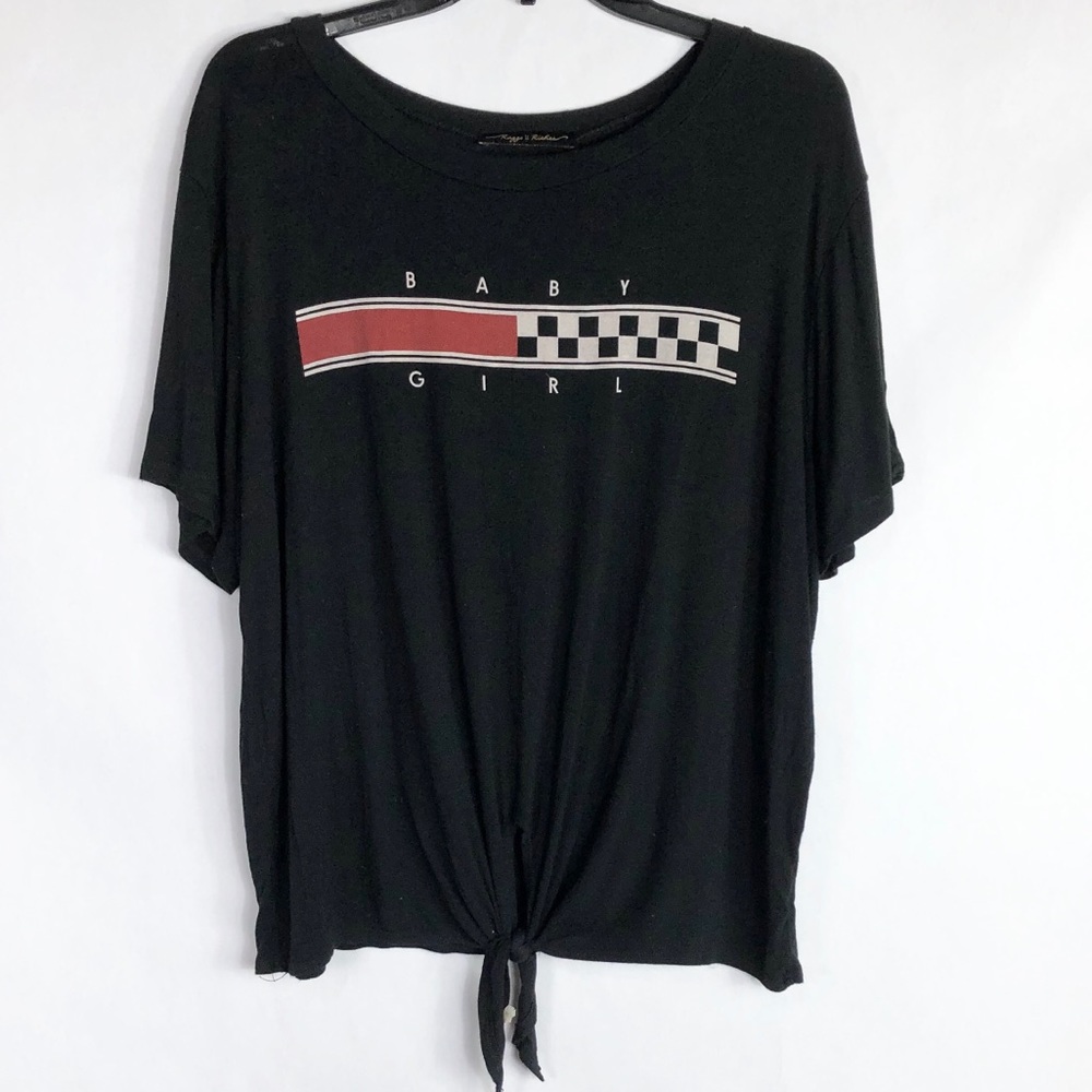 Raggs II Riches Baby girl vintage tee T-shirt size 1X